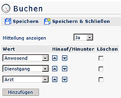 konf buchen